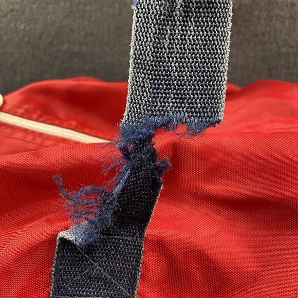 Vintage 1980 Lake Placid USA Olympic Games OLYMPIAD Duffel Bag & Tie See Dscrpt - Picture 3 of 16